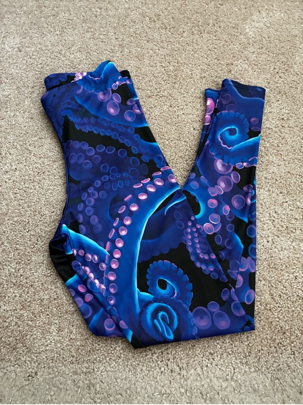 Blackmilk blue octopus leggings